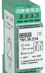  WIKA T91.30模拟式温度<em>变送器</em>，固定<em>测量</em><em>范围</em>，轨道式安装DIN