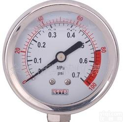  厂家直销螺纹连接<em>YN60</em>压力表耐震表