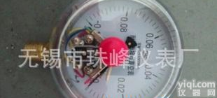  无锡市珠峰<em>仪表厂</em>耐震电<em>接点</em>真空表