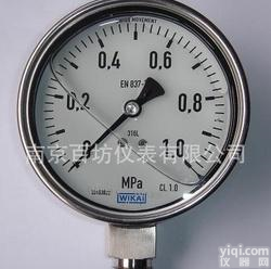  全<em>不锈钢</em>过压<em>保护</em>器阻尼压力表ytf-100h+gybhq+zn