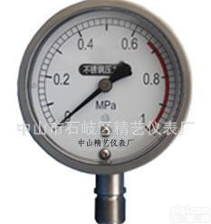  中山/<em>精艺</em><em>耐震</em>、耐酸耐腐压力表/诚招加盟、经销、代理