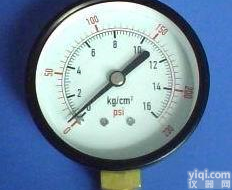  <em>径向</em>63<em>压力表</em>,GU40带支架<em>压力表</em>，带边<em>压力表</em>，气压表，