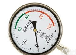  铁壳<em>镀铬</em>、304<em>不锈</em>钢耐震压力表