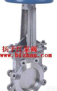 刀型<em>闸阀</em>.<em>浆料</em>阀:PZ43H/Y<em>手动</em>单夹式刀型<em>闸阀</em>