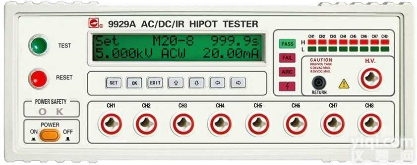 CS9919A  <em>CS9919A 程控多路耐压测试仪</em>|<em>长盛仪器</em>