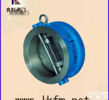 <em>止回阀</em>:<em>对夹式</em>双蝶板<em>止回阀</em>