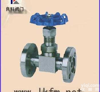 仪表阀,<em>针型阀</em>:J48H/W<em>法兰</em>式截止阀（<em>针型阀</em>）