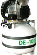 DE-150（国产机体，菲<em>亚克</em>GMS150<em>机头</em>），38L储气罐，不含干燥器、过滤器   DE-150无油空压机