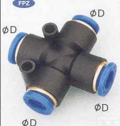 FPZ6,FPZ8,FPZ10,FPZ12,  FPZ4<em>十字型</em><em>四通</em>全插