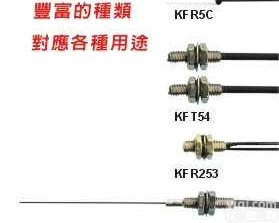 检测用感测器 KGN透过.反射.<em>同轴</em>型<em>光纤</em>