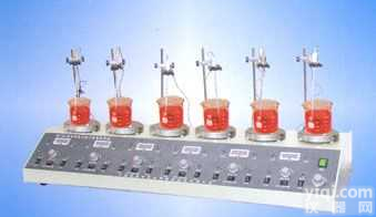 CJJ-931（6A）<em>数显多头磁力加热搅拌器</em>