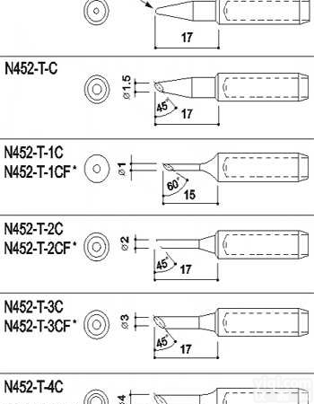N452-T-1C   <em>白光</em>N452-T-1C<em>无铅</em>烙铁头
