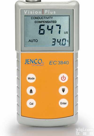 JENCO3840 <em>电导</em>率  JENCO <em>电导</em>率 <em>便携式</em><em>电导</em>率/TDS/盐度测试仪