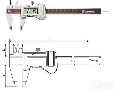 111-<em>103</em>/<em>102</em>/101-20G  三键快显数显卡尺