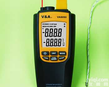 红外线<em>热电偶</em><em>测温仪</em>VA8090  红外线<em>热电偶</em><em>测温仪</em>