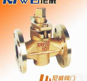 <em>旋塞阀</em>:  X43W-10T<em>二通</em><em>全铜</em><em>旋塞阀</em>