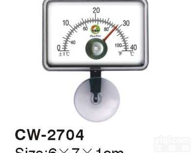 CW-2704   表盘温度计,指针式鱼缸温度计,水族<em>指针式温度计</em>