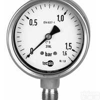 <em>P2324</em>  德国tecsis全不锈钢防<em>防震</em><em>压力表</em>