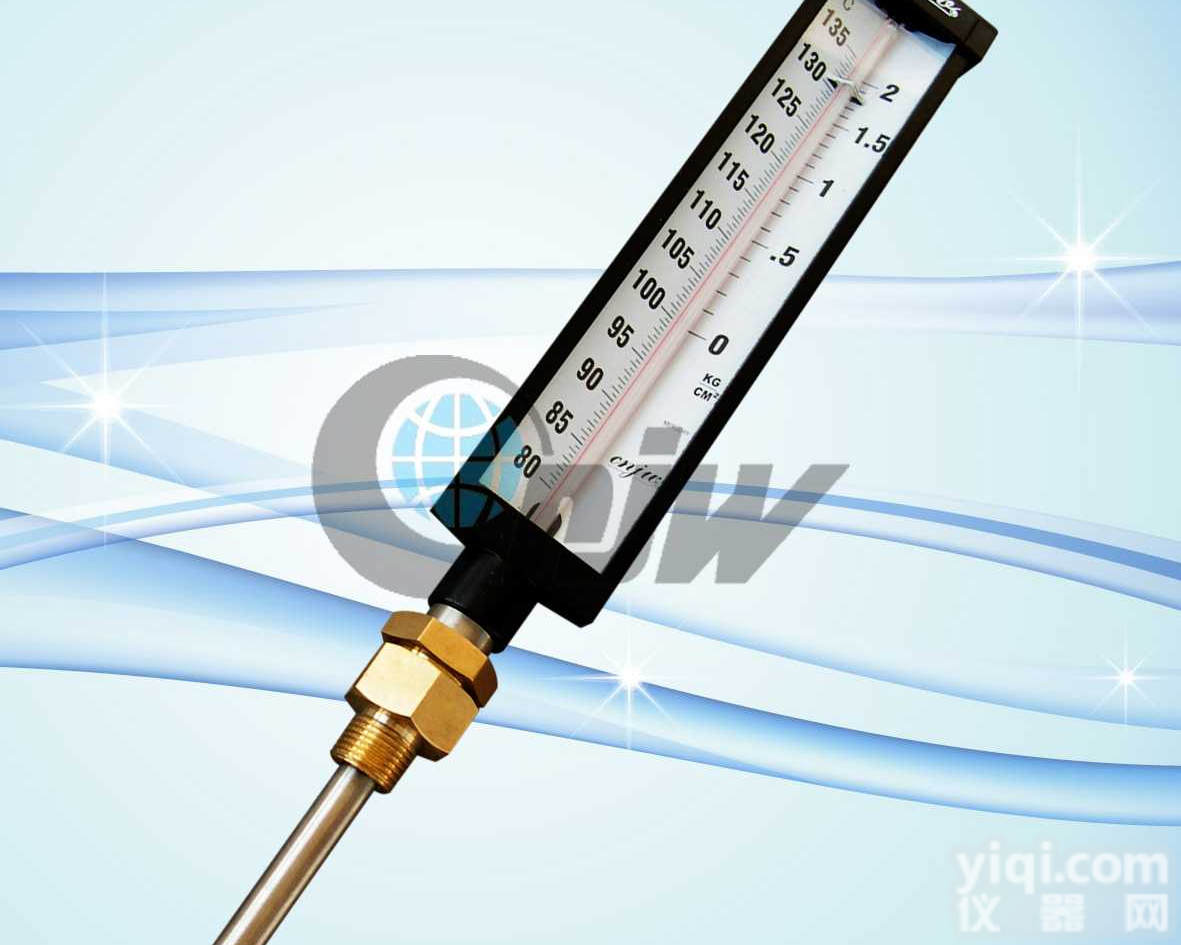 JWU-B  9“<em>不可</em><em>转角</em>工业玻璃<em>温度计</em>