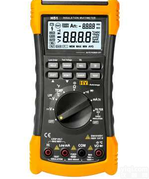 H51  华仪<em>新款</em>H51<em>数字</em>绝缘多用表