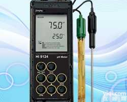 HI 9124 大屏幕便携式防水型<em>酸度</em>/温度<em>测定仪</em>  HI 9124 大屏幕便携式防水型<em>酸度</em>/温度<em>测定仪</em>