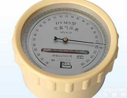 DYM3型空<em>盒子</em>气压表（图）  DYM3型空<em>盒子</em>气压表（图）