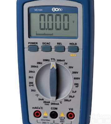 VC104  <em>伊万</em>│VC104（4 1/2） 防水、防尘、防摔<em>智慧型</em><em>万用表</em>