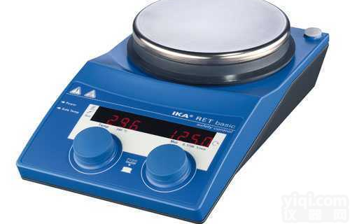 RET 基本型加热磁力<em>搅拌器</em> （不锈钢, 安全<em>温度控制</em>型）磁力加热搅拌...