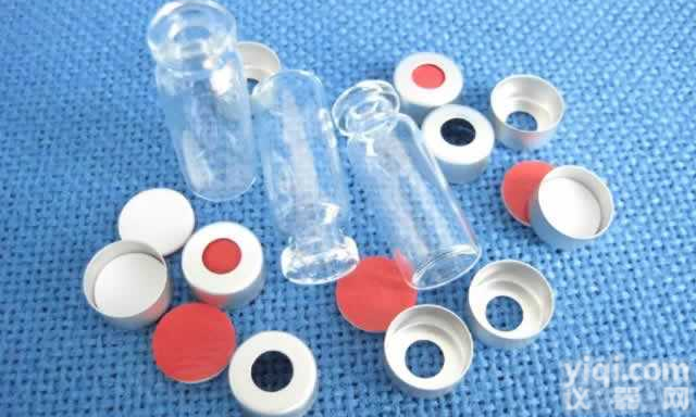 100个/盒  2ml透明带<em>刻度</em>带<em>书写</em>标签钳口色谱进样瓶