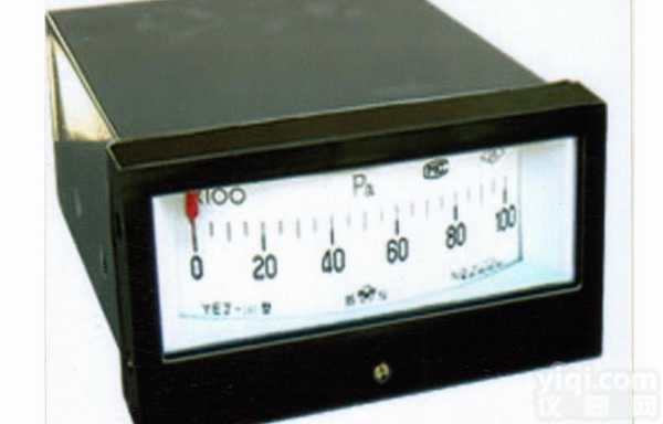 <em>YEJ-101/YEJ-121  矩形膜盒压力表</em>   矩形接点膜盒压力表