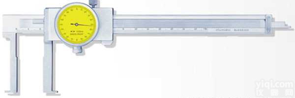 25-150mm  带表游标卡尺/扁头内槽<em>带表卡尺</em>/特殊卡尺