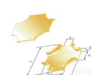 XQJ-ZBQ-C-04A<em>阻燃</em><em>槽式</em>水平<em>四通</em>