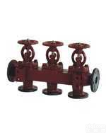 GB/T1855-1993船用法兰<em>铸铁</em><em>单排</em><em>吸入</em>截止止回阀箱