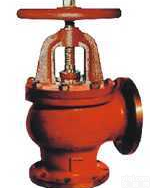 JIS F7306 5K/7308 10K/F7310 16K  <em>船用</em>铸铁法兰<em>直角</em>截止阀