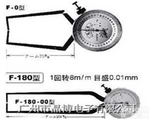 F-180-00  表盘外<em>卡规</em>|<em>卡规</em>|<em>日本</em>NCK表盘式外<em>卡规</em>F-180-00