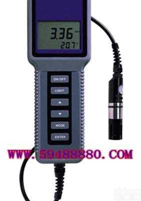 <em>ZH3974</em>  <em>手提式</em>野外水质<em>测量仪</em>（溶解氧+电导率+盐度+温度） 15 米电缆 美国...