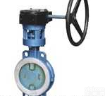 不锈钢板衬氟<em>对夹式</em>蝶阀