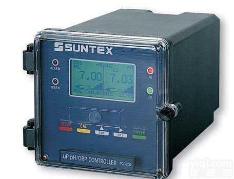 PC-<em>3200</em>  台湾<em>SUNTEX</em> 双<em>通道</em>PH/ORP控制器