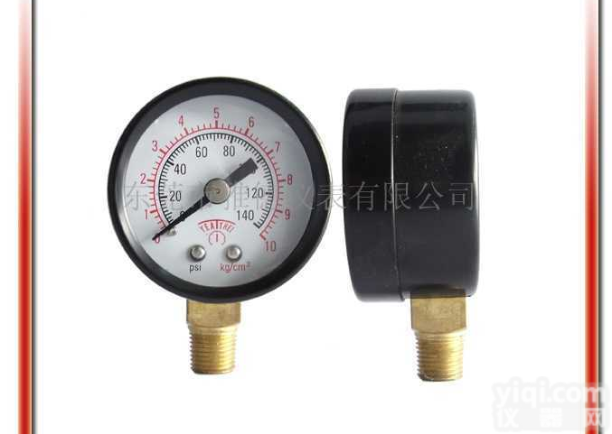 40QL-L05  供40MM径向黑色铁壳气压表、气动工具<em>压力表</em>、<em>气体</em><em>压力表</em>