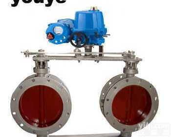 DL41W  双<em>联动</em><em>烟气</em><em>蝶阀</em>