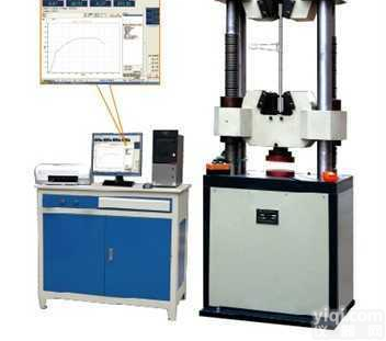 WAW-100B  微机控制<em>电液伺服</em>式万能<em>试验机</em>