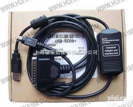 <em>USB</em>-SC09+  <em>USB</em><em>接口</em>隔离型的<em>三菱</em>PLC编程电缆