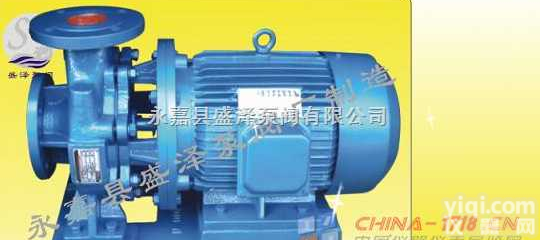 <em>盛泽</em><em>泵阀</em>ISW100-160管道<em>离心泵</em>