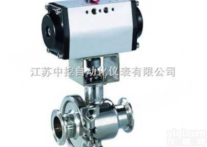 ZKSRQ681F  <em>气动卡箍式球阀</em>