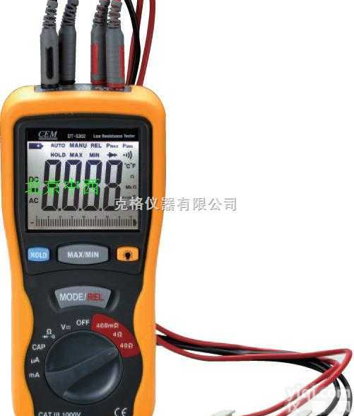 M351290  CEM/毫<em>欧姆</em>表（4000位<em>数字</em>液晶, 过载保护）