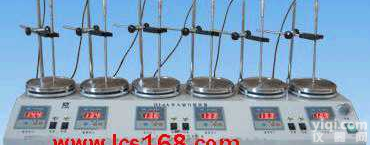 HG23-HJ-6A  数显<em>恒温</em><em>多头</em>磁力<em>搅拌器</em> 数显控温<em>多头</em>磁力<em>搅拌器</em>