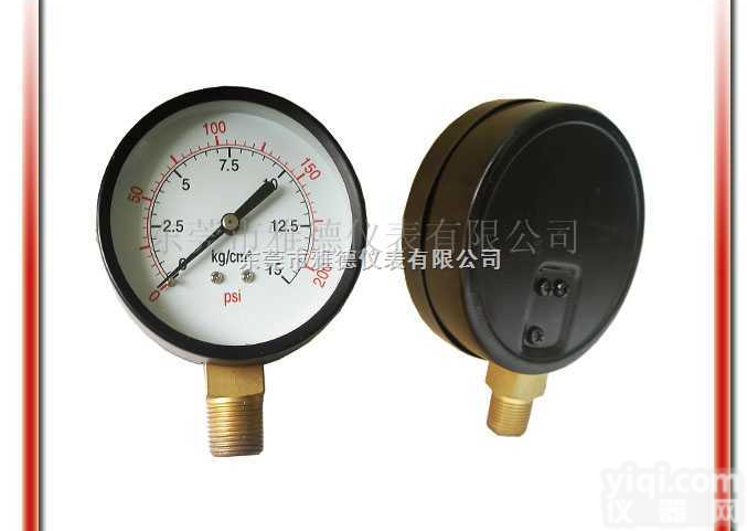 75QL-L01  供应75QL-L01 75MM径向黑色铁壳<em>气压表</em>,普通<em>气压表</em>,<em>机械式</em>气...