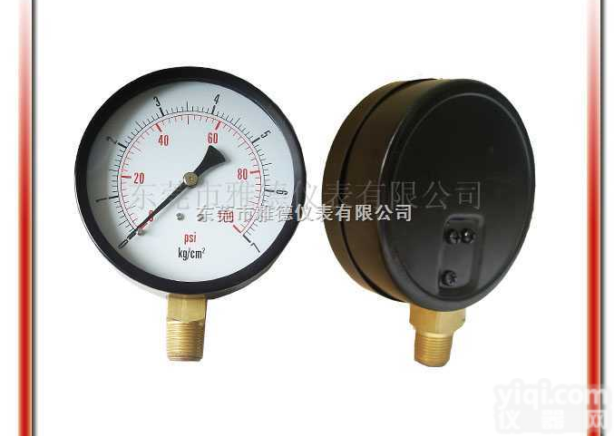 100QL-PA01  供应 100QL-PA0 100MM径向普通气压表,<em>气动工具</em><em>压力表</em>,迷...