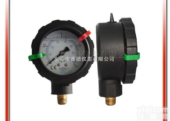 60PPYN  供应 60PPYN PP充油表头<em>压力表</em>，PP耐酸碱<em>隔膜</em><em>压力表</em>，<em>法兰</em>式隔...