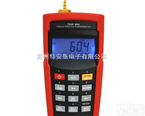 K/J型单组输入温度表 TASI604 K/J型单组输入温度计 TAS...